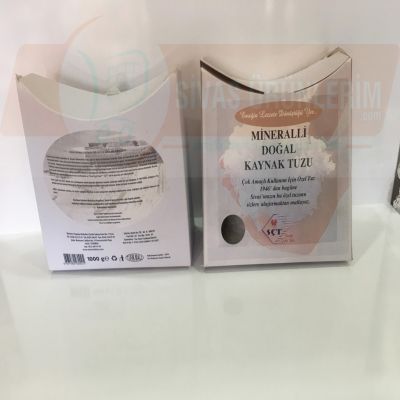 Özel Kutusunda Doğal Mineralli Kaynak Tuzu