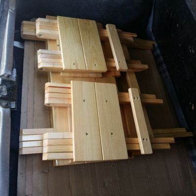 Ahşap Katlanır Piknik Masa Takımı