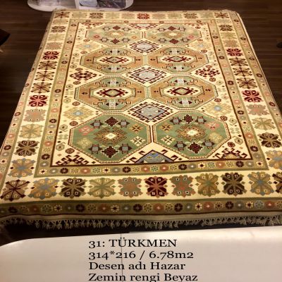 Türkmen El Dokuma Halısı 31