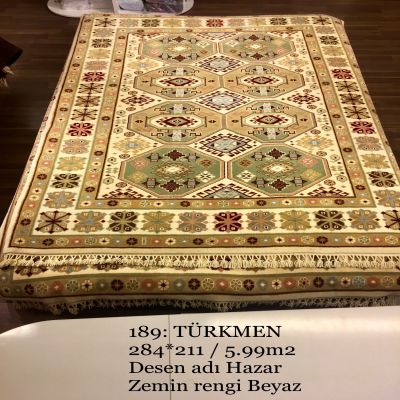 Türkmen El Dokuma Halısı 189