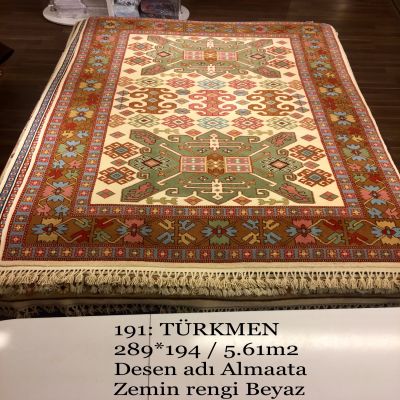 Türkmen El Dokuma Halısı 191